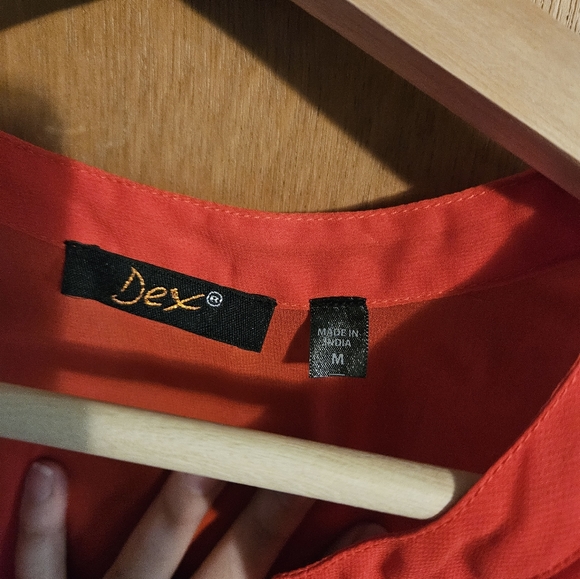 Dex Sheer Blouse - Picture 2 of 3